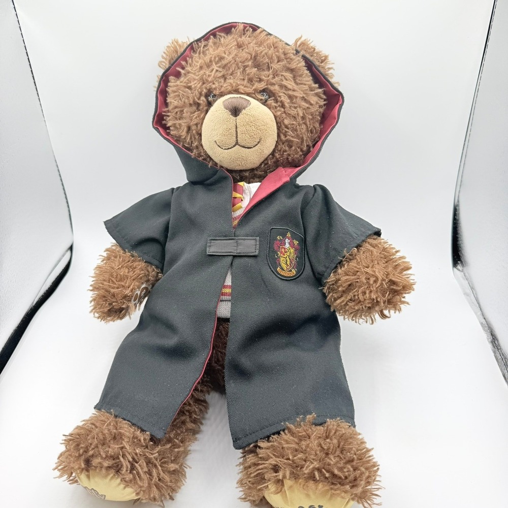Build-A-Bear‎ Harry Potter Gryffindor Plush Teddy Bear Brown 18in Robe